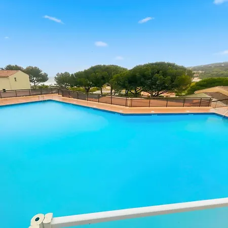 Apartamento Bleu Azur T2, 4p, Pk, Ac, Piscine Terrasse, *